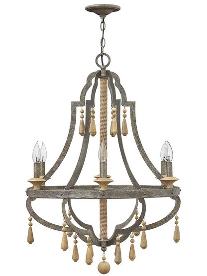 Cordoba 6-Light Chandelier.